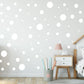 Decor Polka Dot Wall Sticker White Dot Sticker Playroom Wall Sticker