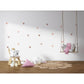 Pink Heart Wall Decal Pastel Pink Nursery Wall Decal