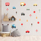 Car Nursery Wall Stickers Car Transport Nursery Decor