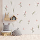 Wildflower Nursery Wall Sticker Kids Room