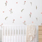 Wildflower Nursery Wall StickerWall Decal Floral Wall Decal Flowers Leaves Sticker