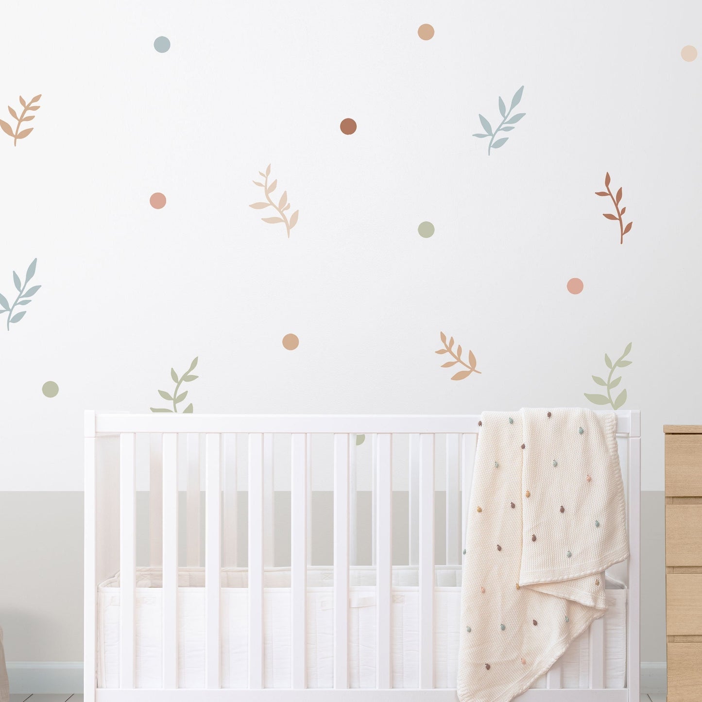 Floral Wall Stickers Leaf Wall Stickers