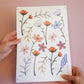 Wildflower Sticker Floral Wall Decals