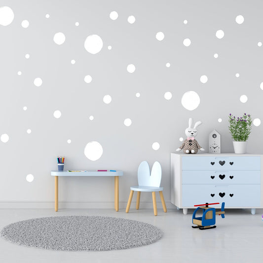 Polka Dot Wall Decal Wall Decor Polka Dot Wall Sticker Nursery Decor Kid Bedroom