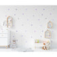 Heart Wall Sticker Girl Nursery Decor Kids Room