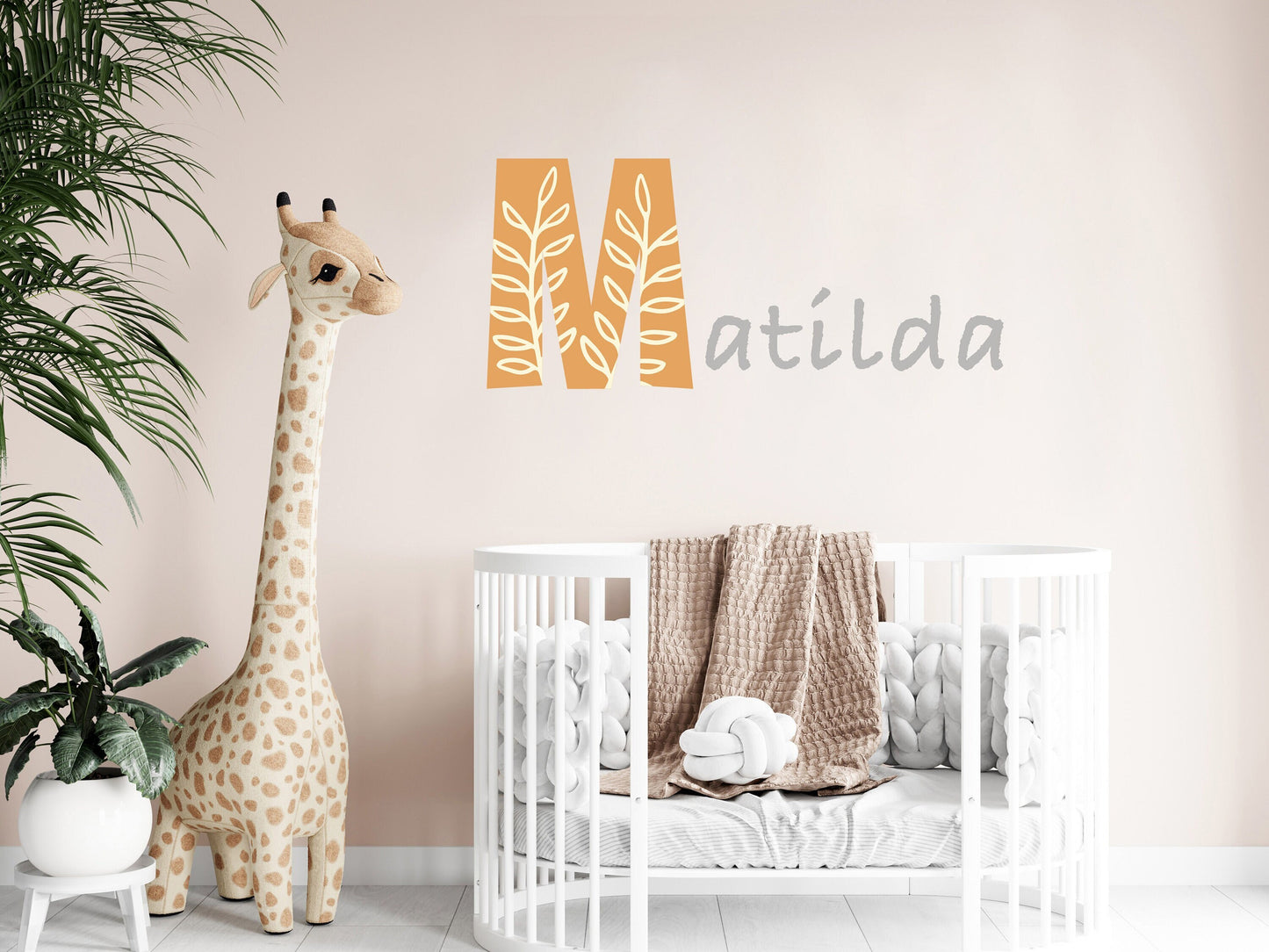 Custom Name Wall Decal Personalised Name Wall Sticker