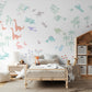 Pastel Dinosaur Wall Sticker Jurassic Park Sticker Playroom Sticker Jurassic Decals