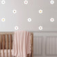 Daisy Flower Wall Stickers Colourful Centres Multiple Sizes