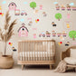 Farm Nursery Decor Farm Animal Wall Decals Farmyard Nursery Farm Animal nursery Decal Farm Barn Decal Nursery Wall Sticker Animal Wall Decal