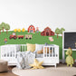 Farm Wall Sticker Farm Animal Wall Sticker Nursery Farm Wall Decal Tractor Wall Sticker Farm Animal Decal Farm Nursery Decor Farm Wallpaper