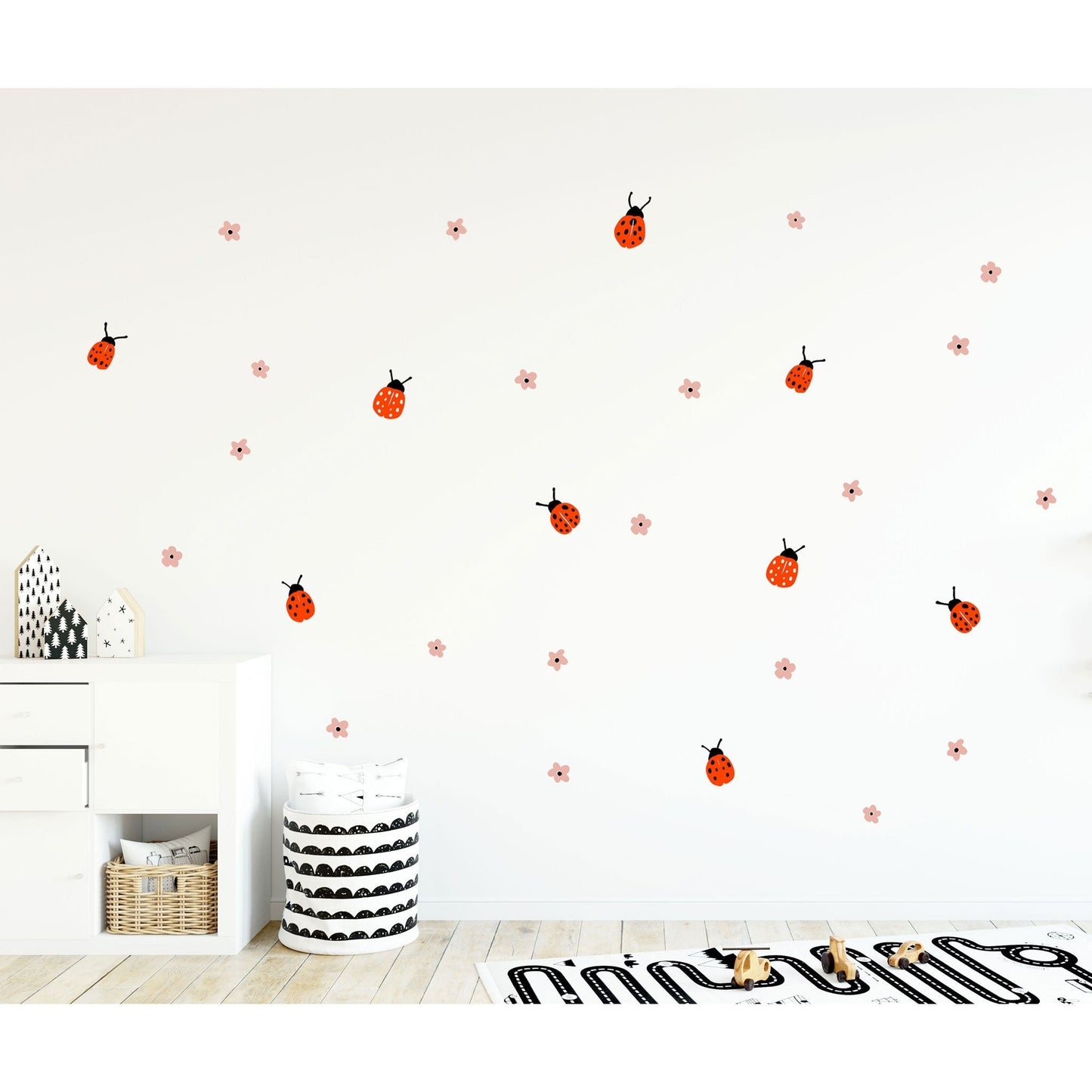 Bug Wall Decal Ladybird Sticker Ladybug Bedroom