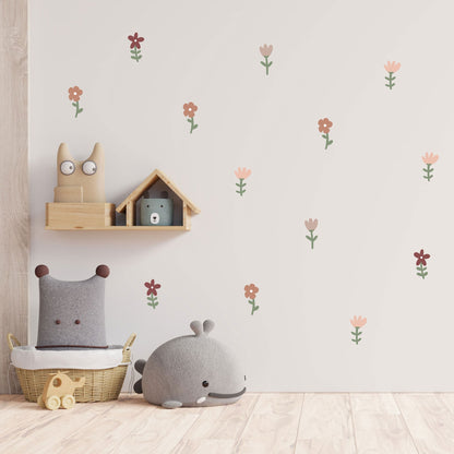 Flower Wall Sticker Nursery Wall Sticker