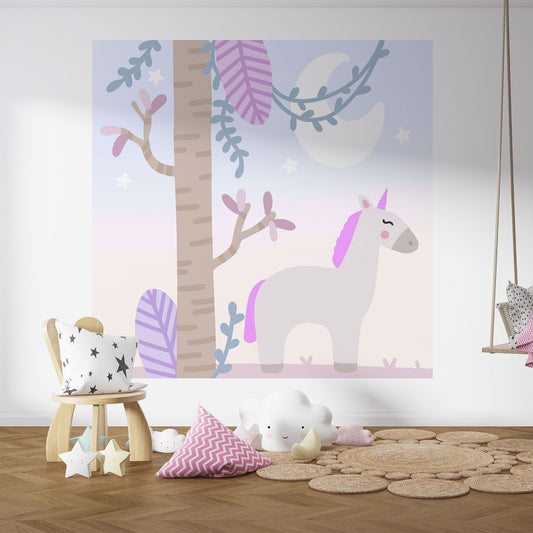 Unicorn Dream Wall Sticker, Nursery Wall Decal