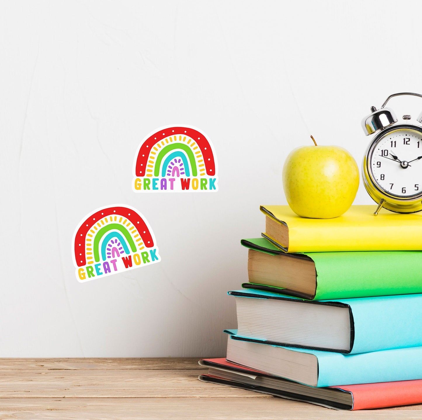 Great Work Rainbow Stickers, Teacher Stickers, Classroom Stickers, Primary School Stickers, Teacher Awards, Back to School, Rainbow Stickers