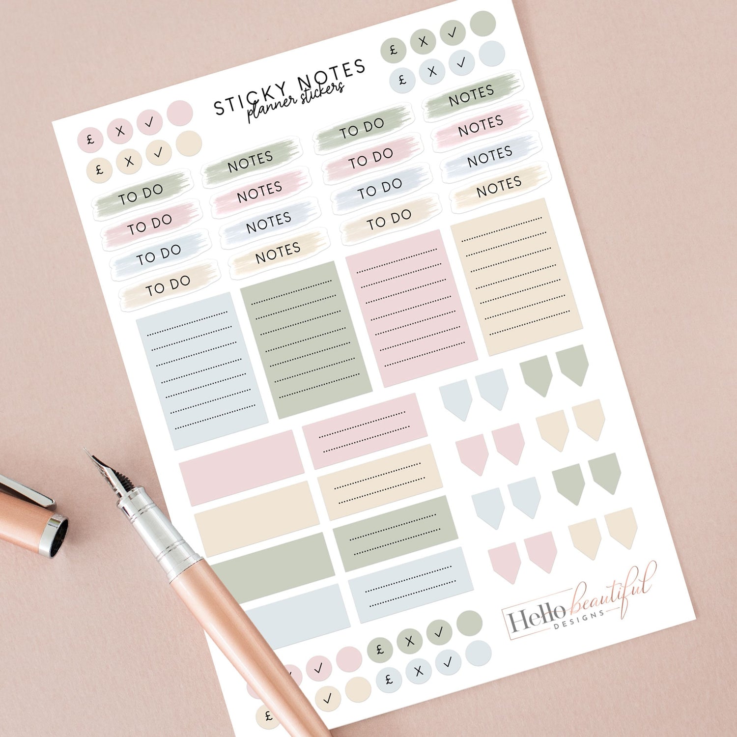 Notebook/Planner Sticker