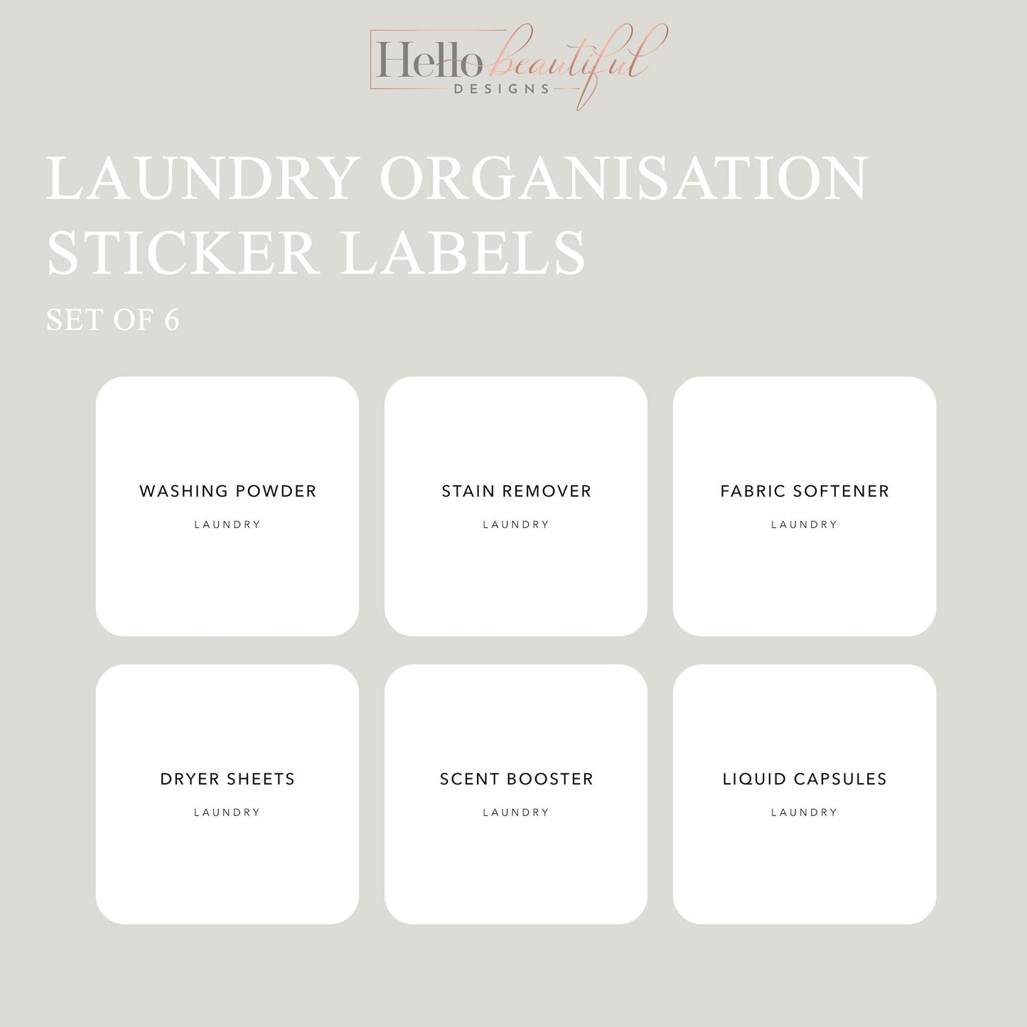 Laundry Label Stickers, Laundry Organisation Labels, Organisation Stickers, Organisation, Laundry, Detergent Labels For Laundry, Home Labels